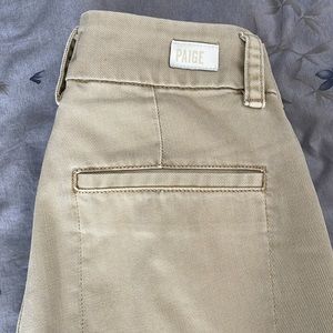 Paige Dion High-Rise Wide- Leg Cargo Jeans